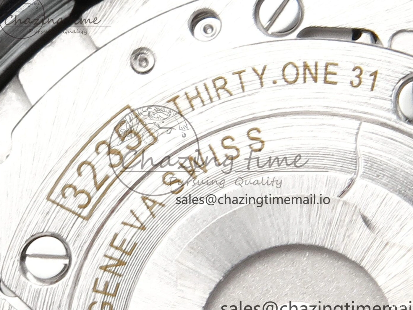 0131 SmoothTexture DateJust 36 126234 EWEF Best Edition Gray Roman Dial on Jubilee Bracelet A 609